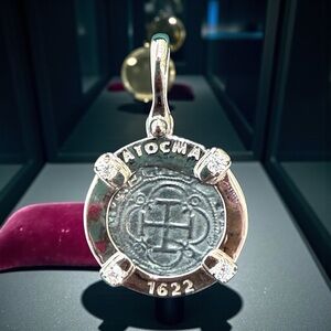 ATOCHA 1622 sterling silver pendant